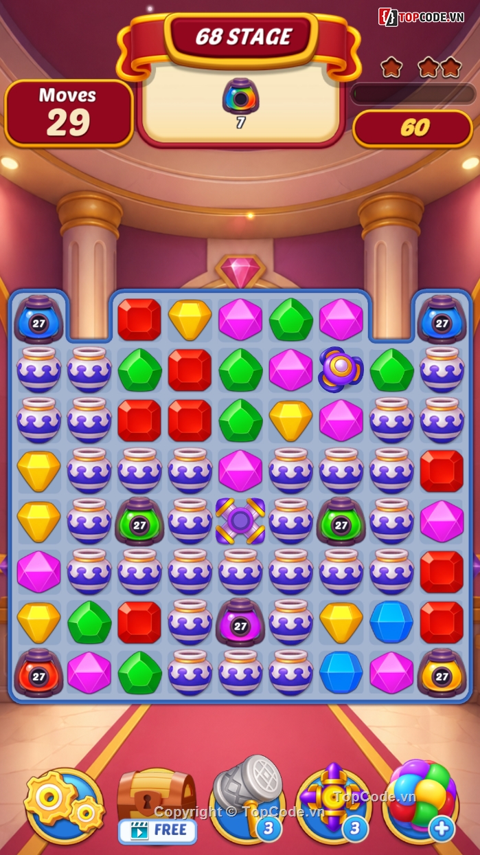Unity,Jewel,Match 3,Puzzle,Game